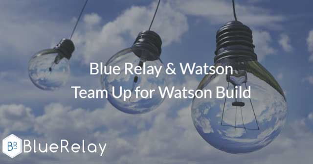 Photo of three lightbulbs suspended from off screen, all of which are reflecting the blue sky and clouds around them