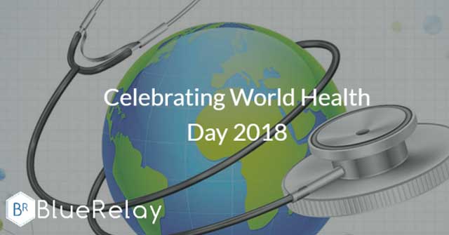 Image of a stethoscope wrapping around a globe